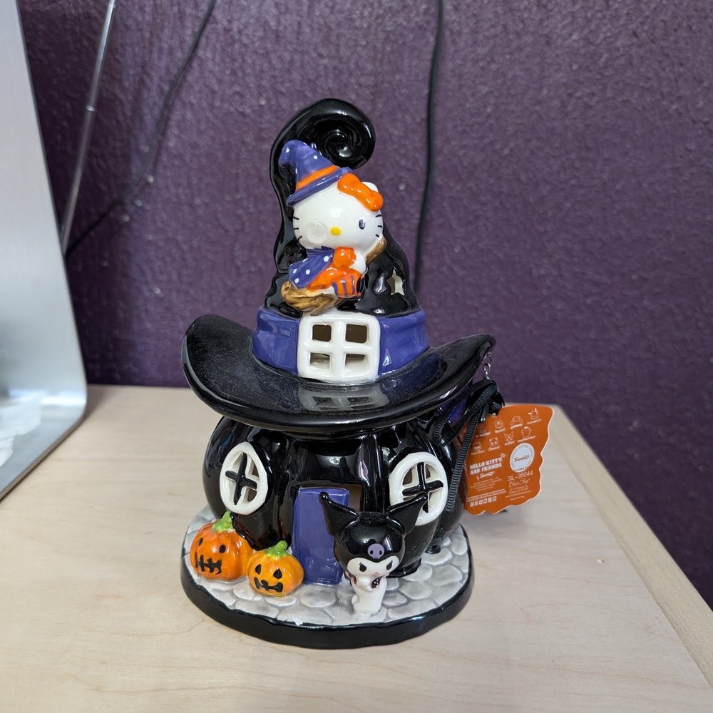 Halloween Ceramic Haunted House Decor